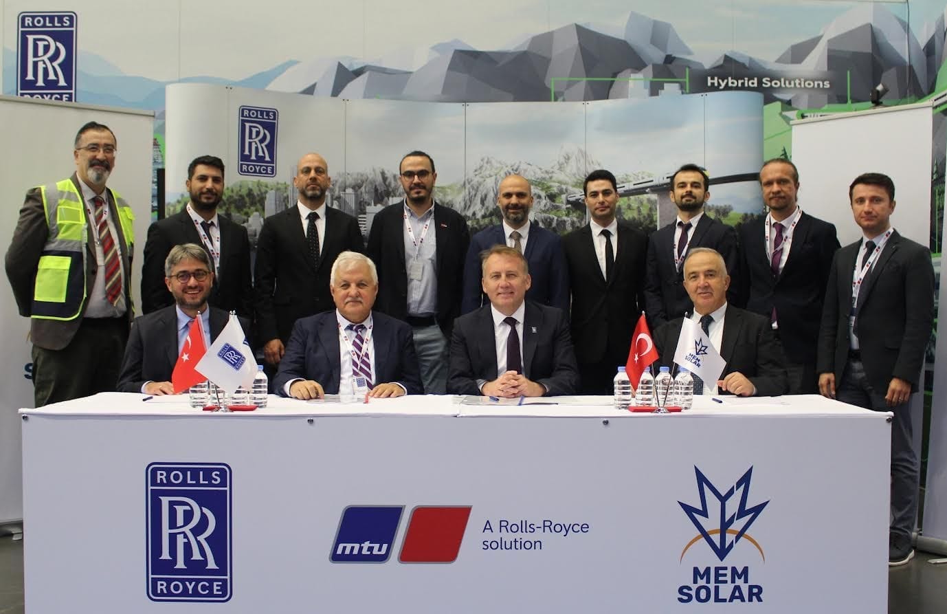 Rolls-Royce ve Mem Solar Enerji Depolama İş Birliğine İmza Attı