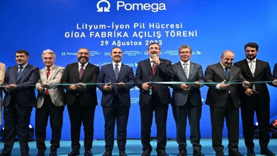 Pomega Giga Fabrika Açılış Töreni Videosu
