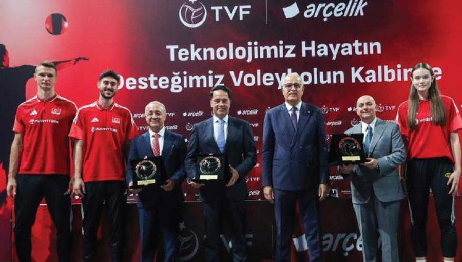 Arçelik Voleybol Milli Takımlarının Yeni Enerji Destekçisi Oldu