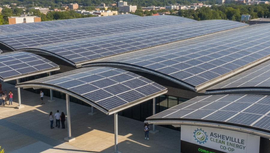 Asheville Halkı Güneş Enerjisiyle Afetlere Karşı Direnç Kazanıyor