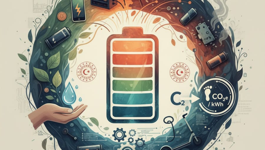 Bataryalara Karbon Ayak İzi Beyanı Zorunluluğu Geliyor (PDF)