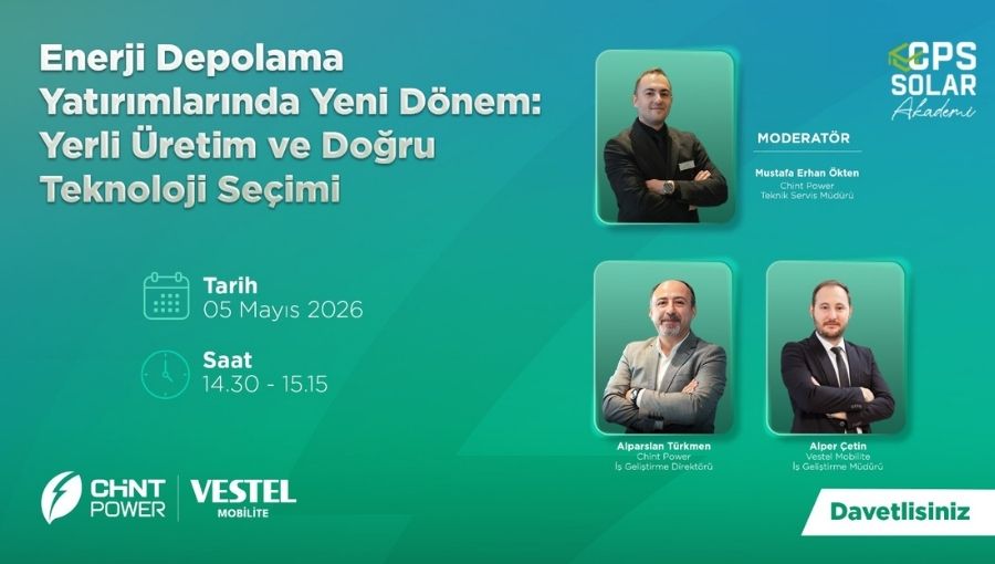 CPS Solar Akademi Enerji Depolama Webinarı
