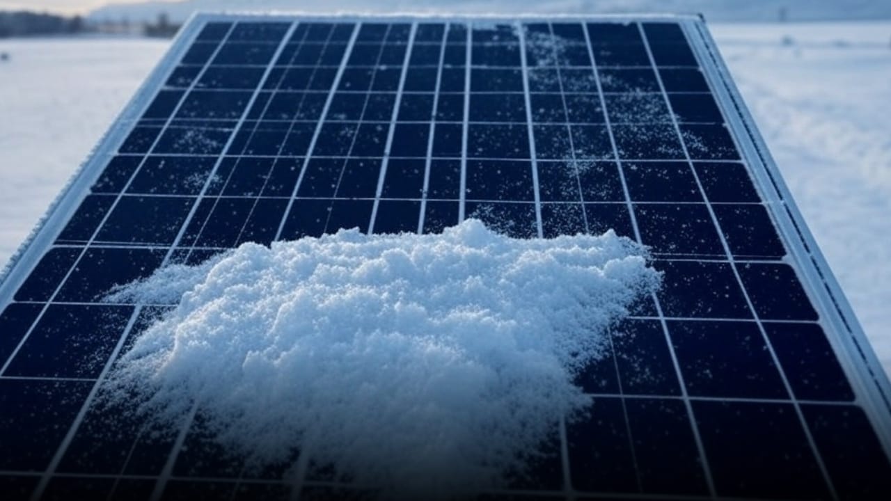 Dikey Güneş Panelleri İle Karlı Havada Verimlilik Avantajı