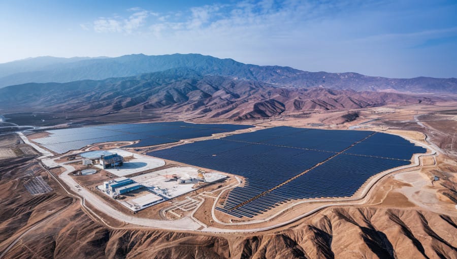 Dünyanın En Büyük PV-CSP Hibrit Santrali İşletmeye Alındı