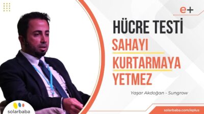 Hücre Testi Sahayı Kurtarmaya Yetmez
