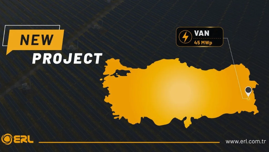 ERL’den Van’da 45 MWp GES Duyurusu