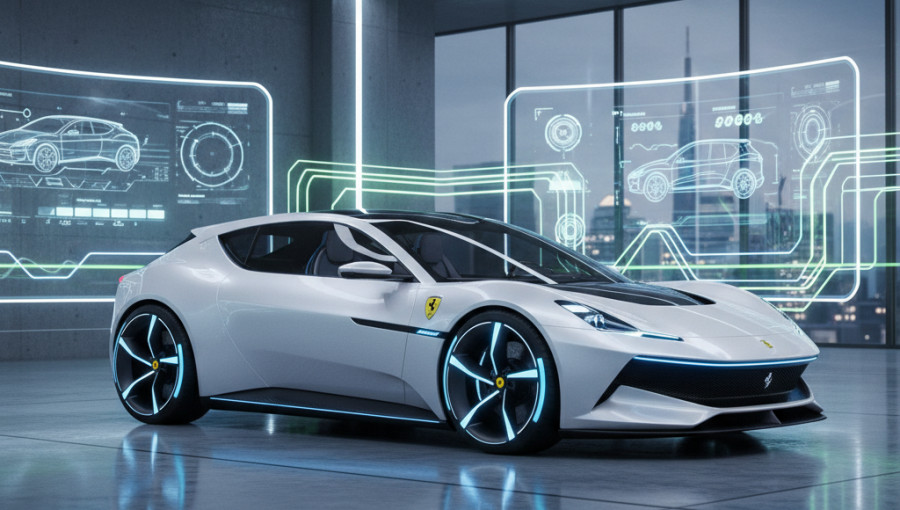 Ferrari Elektrikli Dünyasına Iddialı Modeli Luce Ile Girdi