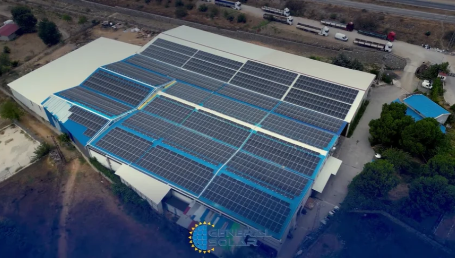 General Solar Osmaniye Gökçedağ Su GES Sahası Tamamlandı