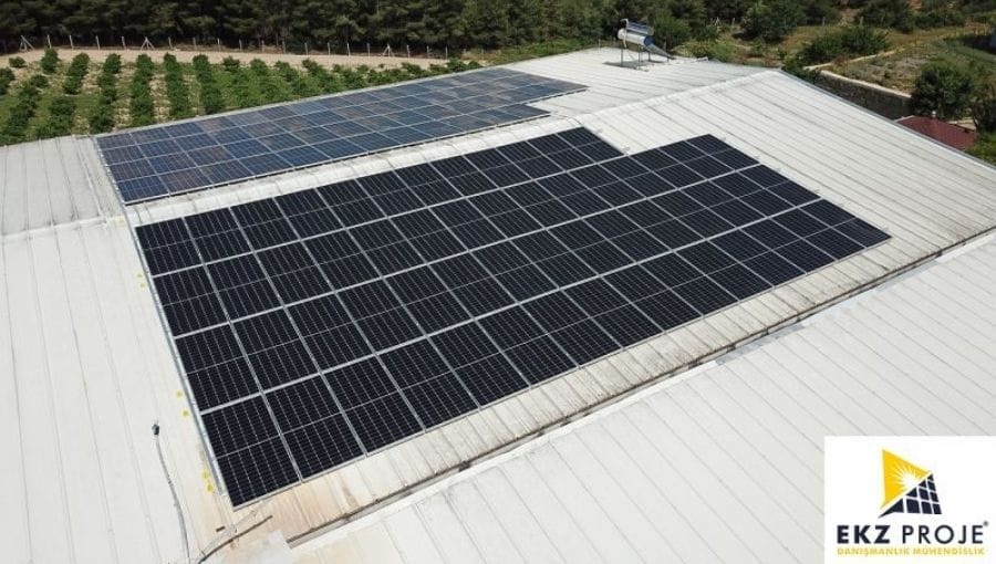 EKZ Proje - Ezel Şarapçılık GES Projesi