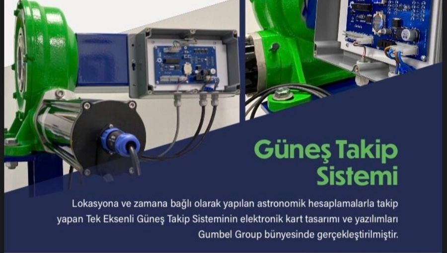 Gumbel Group Güneş Takip Sistemi Geliştirdi