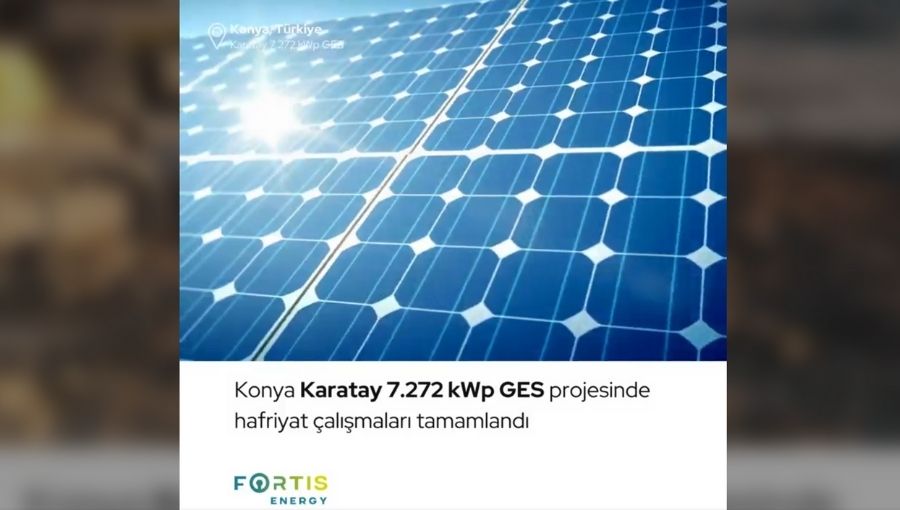 Karatay Belediyesi’nin 7.272 kW Güneş Enerjisi Santrali İçin İlk Adım Tamamlandı