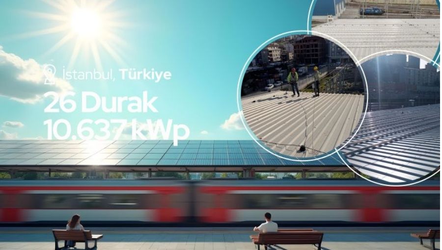 Marmaray Duraklarına GES Kuruluyor: Fortis Enerji Halkalı’da Çalışmalara Başladı