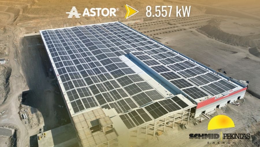 Schmid-Pekintaş’tan ASTOR’un Yeni Fabrikasına GES Desteği