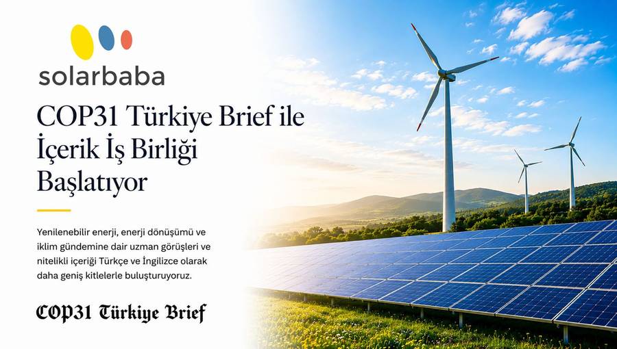 COP31 Türkiye Brief İle Yeni İşbirliği