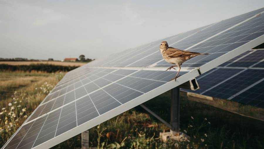 Güneş Enerjisi Santralleri Toygar Kuşlarını Nasıl Etkiliyor