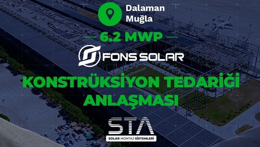 STA Solar ve Fons Solar Enerji’den Dalaman Havalimanı GES Projesi İçin Stratejik İş Birliği