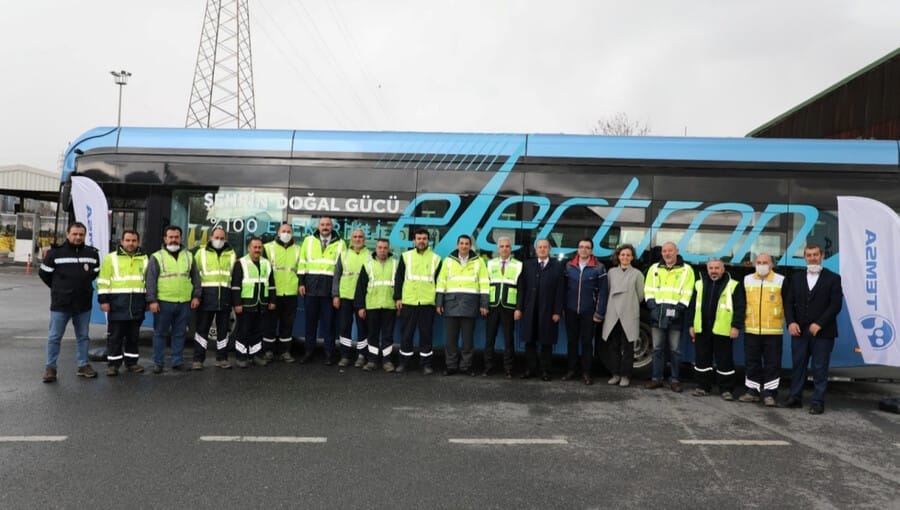 TEMSA'nın Elektrikli Otobüsü Test Aşamasında