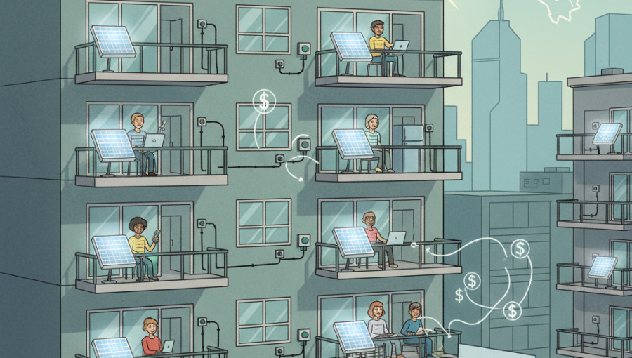 Illinois Kiracılar Için Balkon Tipi Güneş Panelini Yasallaştırıyor