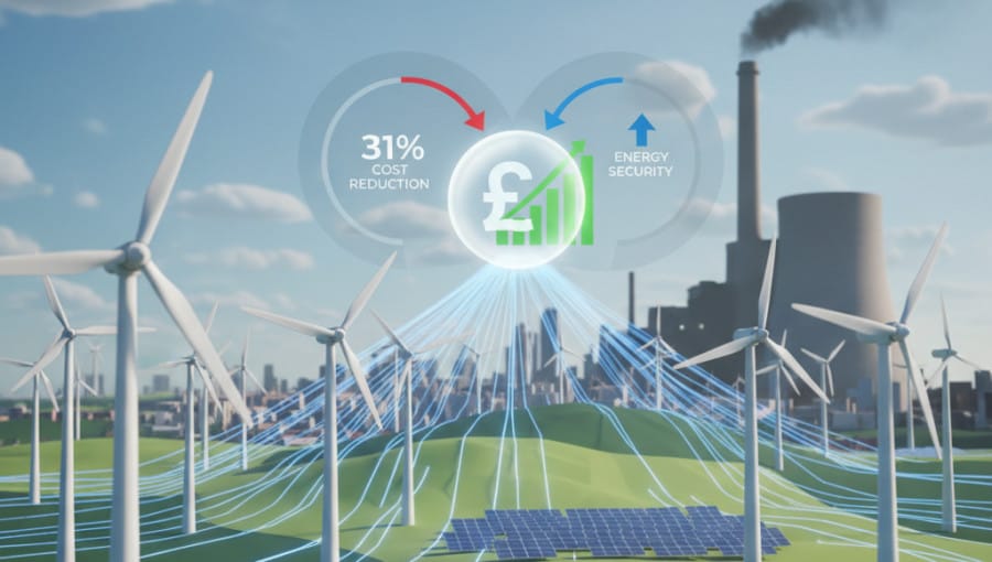 İngiltere Rüzgar Enerjisiyle Elektrik Fiyatlarını Yüzde 31 Düşürdü