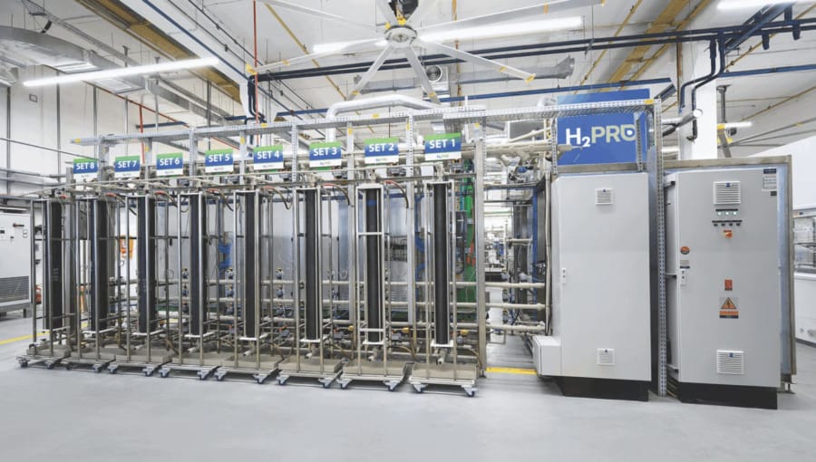 İspanya Dünyanın Ilk Şebekeden Bağımsız Hidrojen Tesisini Kuruyor