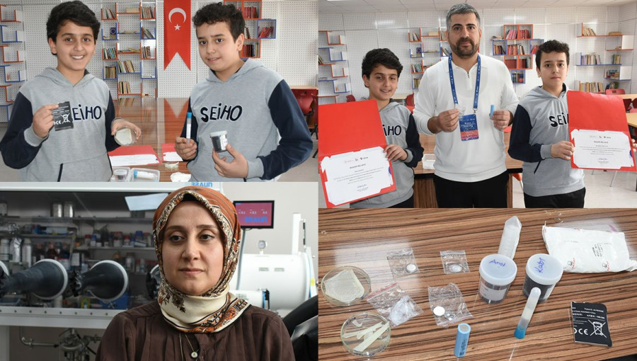 Malatyalı Ortaokul Öğrencilerinden Güvenli Batarya Projesi