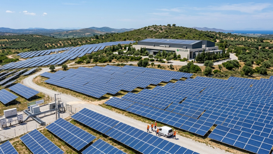 Masdar Yunanistan’da Dev Güneş Enerjisi Yatırımı Başlattı