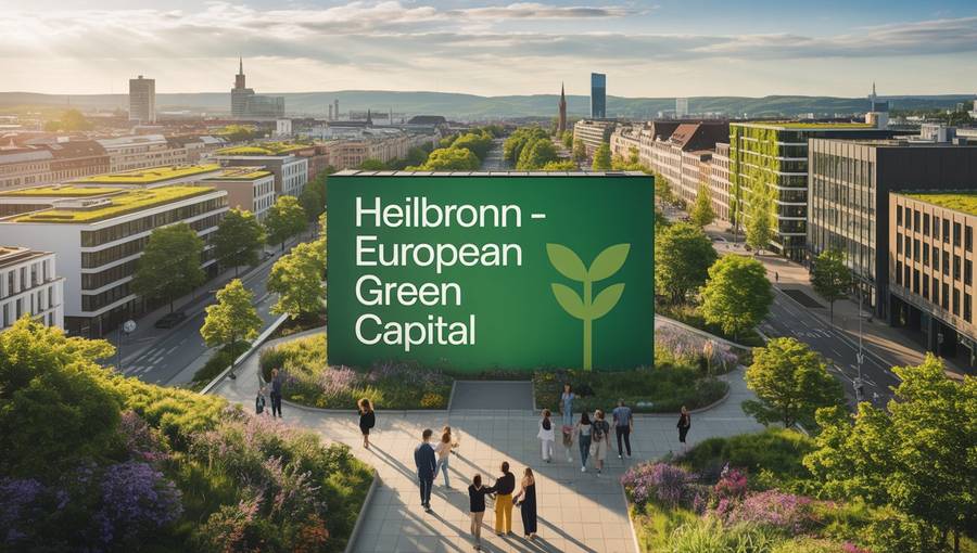 Heilbronn Çevreci Projeleriyle 2027 Avrupa Yeşil Başkenti Seçildi