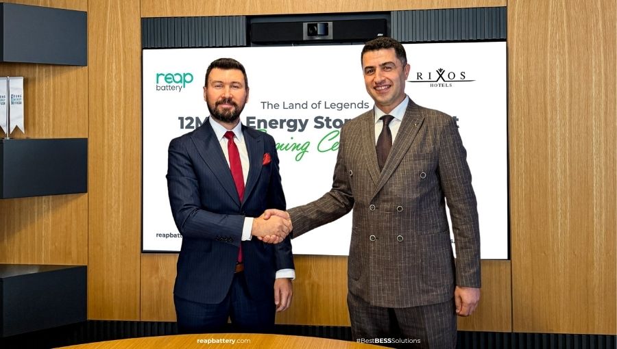 Reap Battery’den Türkiye’nin Önde Gelen Enerji Depolama Projesine Katkı