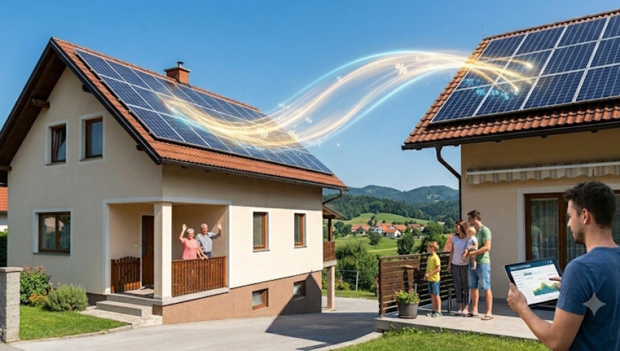 Slovenya Güneş Enerjisi Paylaşım Sistemini Resmen Başlatıyor
