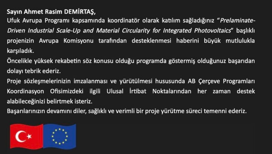 solarVis PRELAM-IPV Projesi Kapsamında Fonlanmaya Hak Kazandı