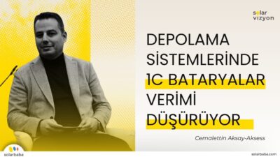 Cemalettin Aksay: "Enerji Depolama Sistemlerinde 1C Bataryalar Verimliliği Düşürecek"