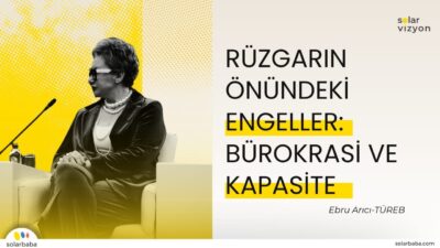 Ebru Arıcı: "Rüzgarın Önündeki Temel Problemler Bürokratik Süreçler ve Kapasite"