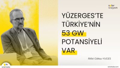 Rıfat Göksu: "Yüzer GES’te Türkiye’nin 53 GW Potansiyeli Var"