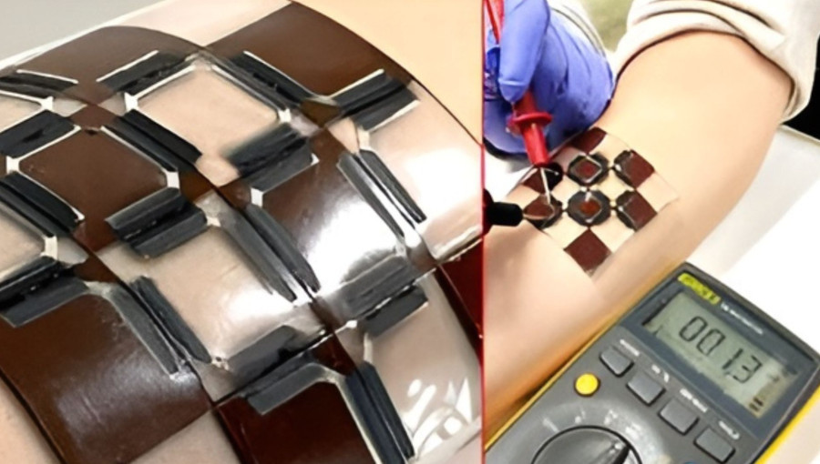 Vücut Isısını Elektriğe Dönüştüren Esnek Jeneratör Geliştirildi