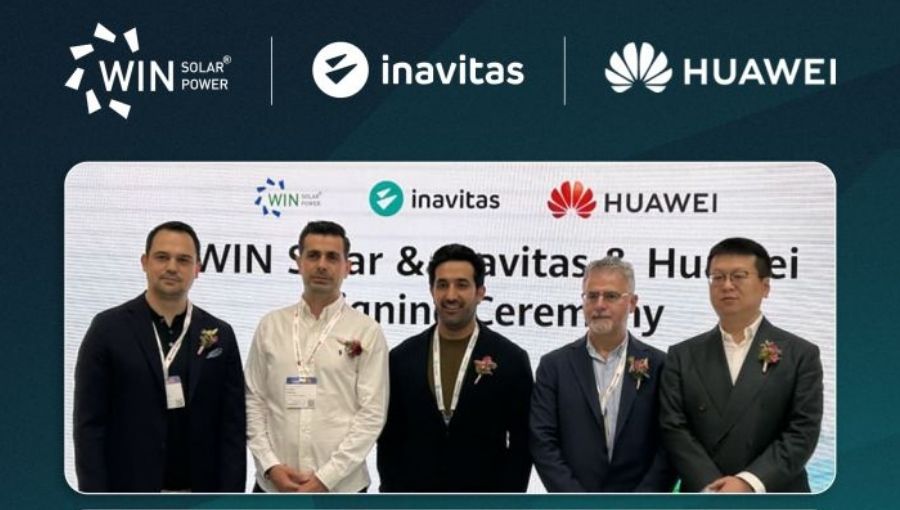 Win Solar, Intersolar Europe 2026’da Huawei ve Inavitas ile 200 MW’lık Stratejik Anlaşma İmzaladı
