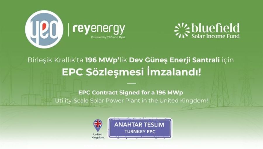YEO Teknoloji’den Birleşik Krallık’ta Stratejik EPC Sözleşmeleri